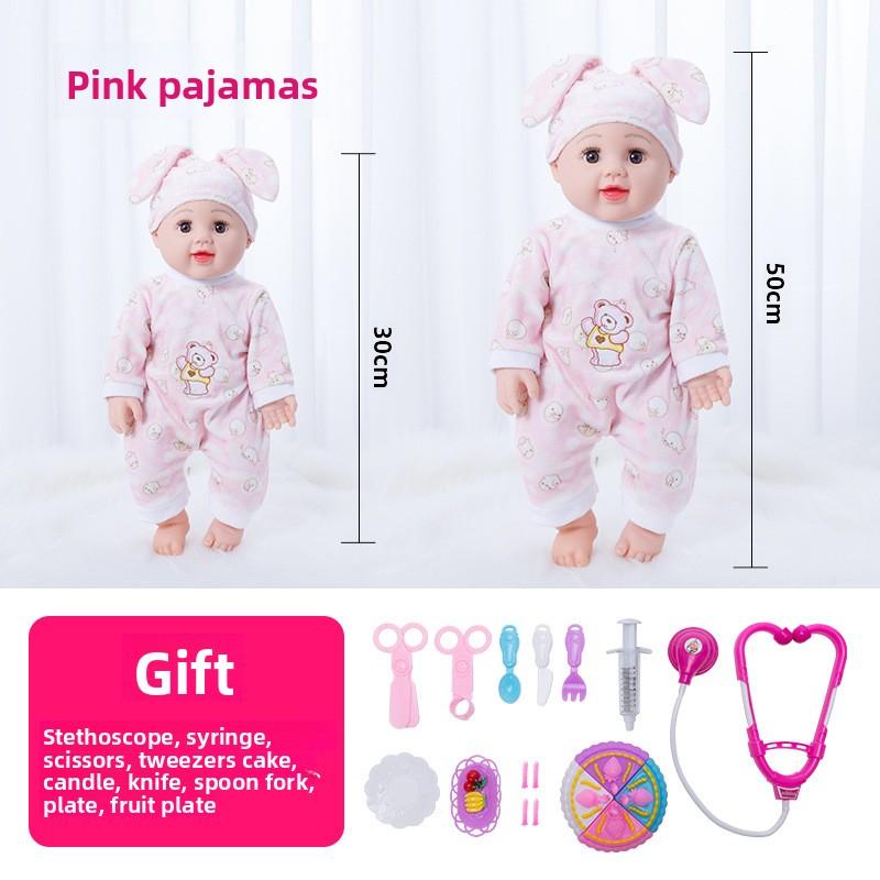 50 см Имитация Кукла Младенца Игрушка Мягкий Силикон Поддельная Кукла Кукла для Девочки Детская Игрушка Подарок