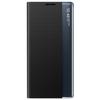 Чехол-книжка для Samsung Galaxy S26 с окошком, устойчивый к царапинам, из ПУ-кожи, с подставкой