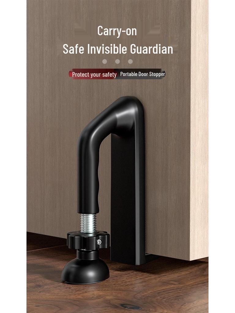 Регулируемый противоугонный дверной стопор для домов и сдаваемого жилья