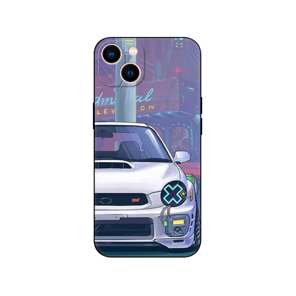 Черный чехол из ТПУ для iPhone 5 5s se 2020 6 6s 7 8 plus x 10 XR XS 11 12 13 mini pro MAX задняя крышка мода автомобиль спорт