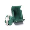 1pcs Green Watch Roll 1/2/3/slots Luxury Genuine Watch Storage Box Travel Bag Watch Case Gift Box