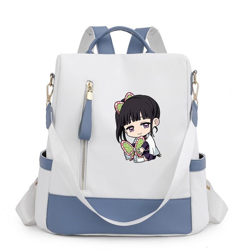 Stylish Oxford Nylon Backpack Women Streetwear Travel School Bag With Waterproof Anti-Theft Features