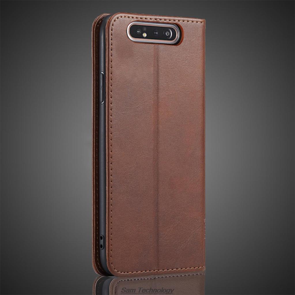 Магнитный притяжение кожаный чехол для Samsung Galaxy A80 A805F A805N кобура флип чехол кошелек телефон сумки Fundas Coque