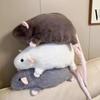 Stuffed Animal Fancy Rat Doll Sleep Pillow Mouse Plushie Doll Stuffed Rat  Kids Toy
