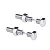 Steel Gift Screw Black Silver Color Piercing Jewelry Earrings Ear Studs Fashion Accessories