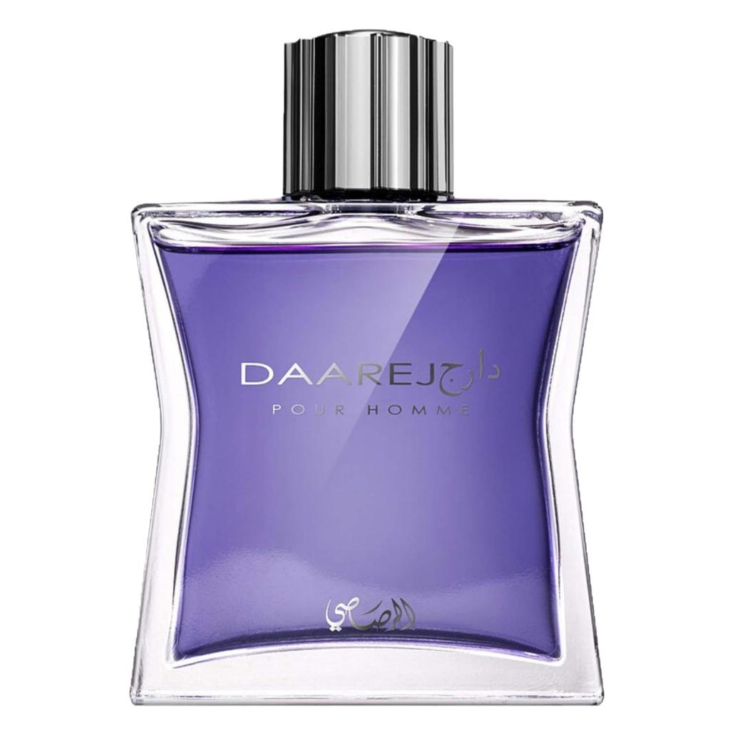 DAAREJ Men's Cologne Perfume, Long Lasting 24 Hours, Arabic Dubai Middle Eastern Scent, Elegant Fresh Spray, 50ml less
