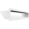 Vent Cover LUFT 9x40 White Slim