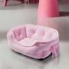 Супер милое гнездо для питомца и кошачье гнездо с бантом для собак, мягкая и удобная бархатная кровать для собак, диван для маленьких собак