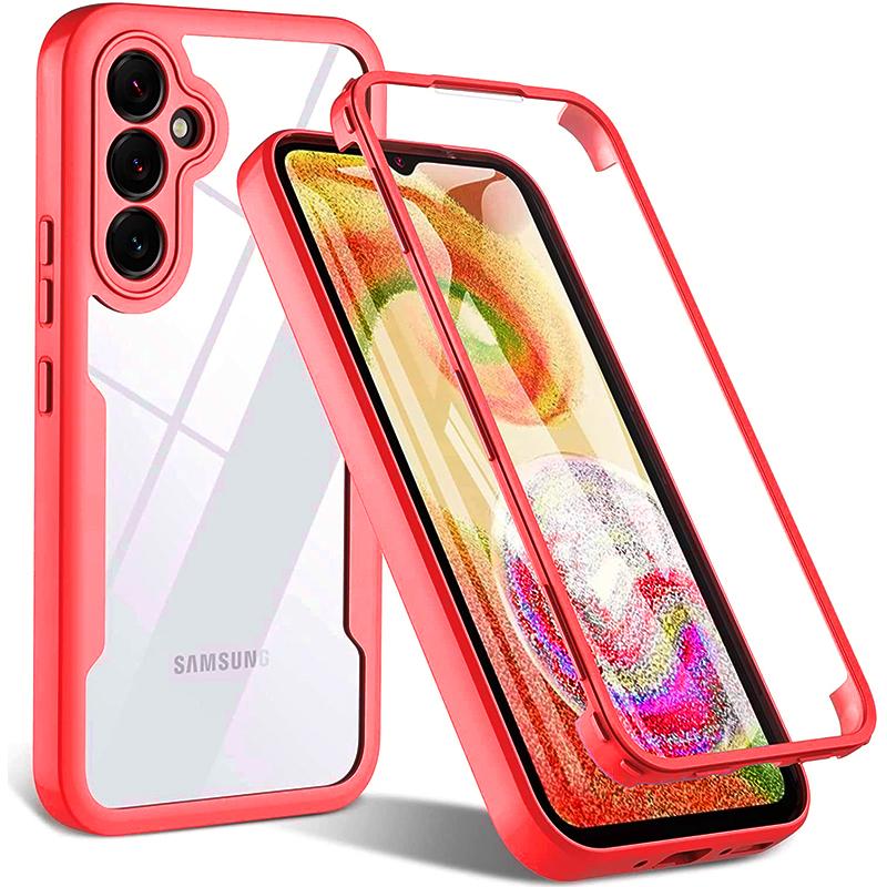 Built-in Screen Protector Case 360 Full Body Protective Cover For Samsung Galaxy Anti-Scratch Shockproof Bumper Phone Case