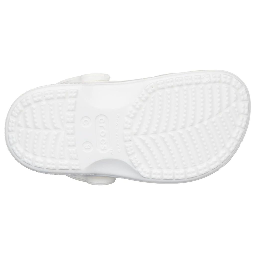 Crocs Слипоны для малышей Обувь унисекс Белые 207012-100