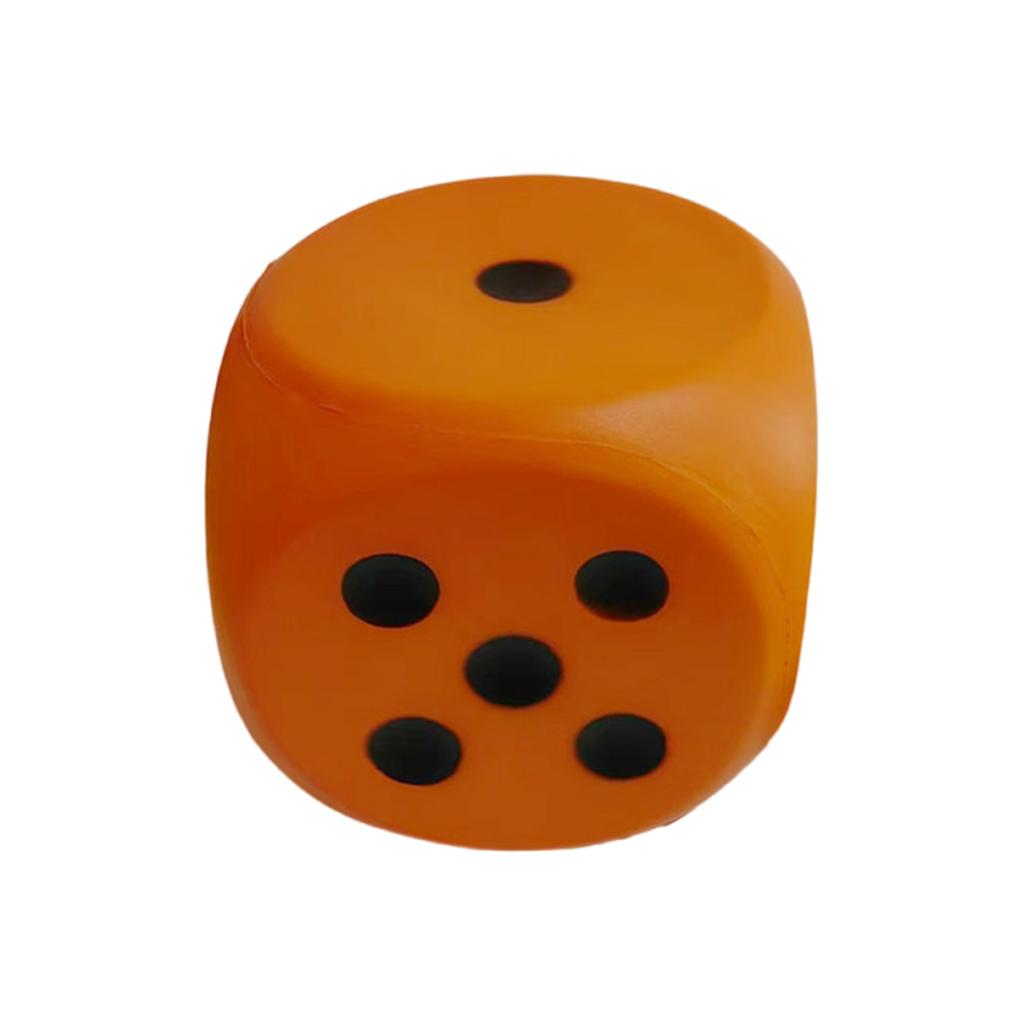 Large Foam Dices Soft Jumbo Dot Dices Learning 6 Sided 6 Inch Foam Dices Giant Dices Educational Toy for Stress Relief