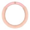 Car Steering Wheel Cover Winter Plush Warm New Style Women's High-End Creative Sweat-Absorbent Anti-Slip Round Steering Wheel Cover