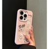 Мультяшный силиконовый чехол для телефона с собакой для iPhone 12-16 Pro Max - Милый и мягкий дизайн