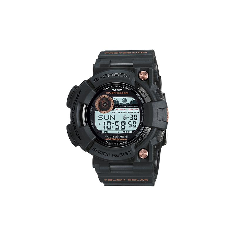 Casio G-SHOCK FROGMAN серия 200м водонепроницаемые кварцевый механизм ремешок из смолы японские и корейские часы мужские часы синий циферблат GWF-1000B-1JR