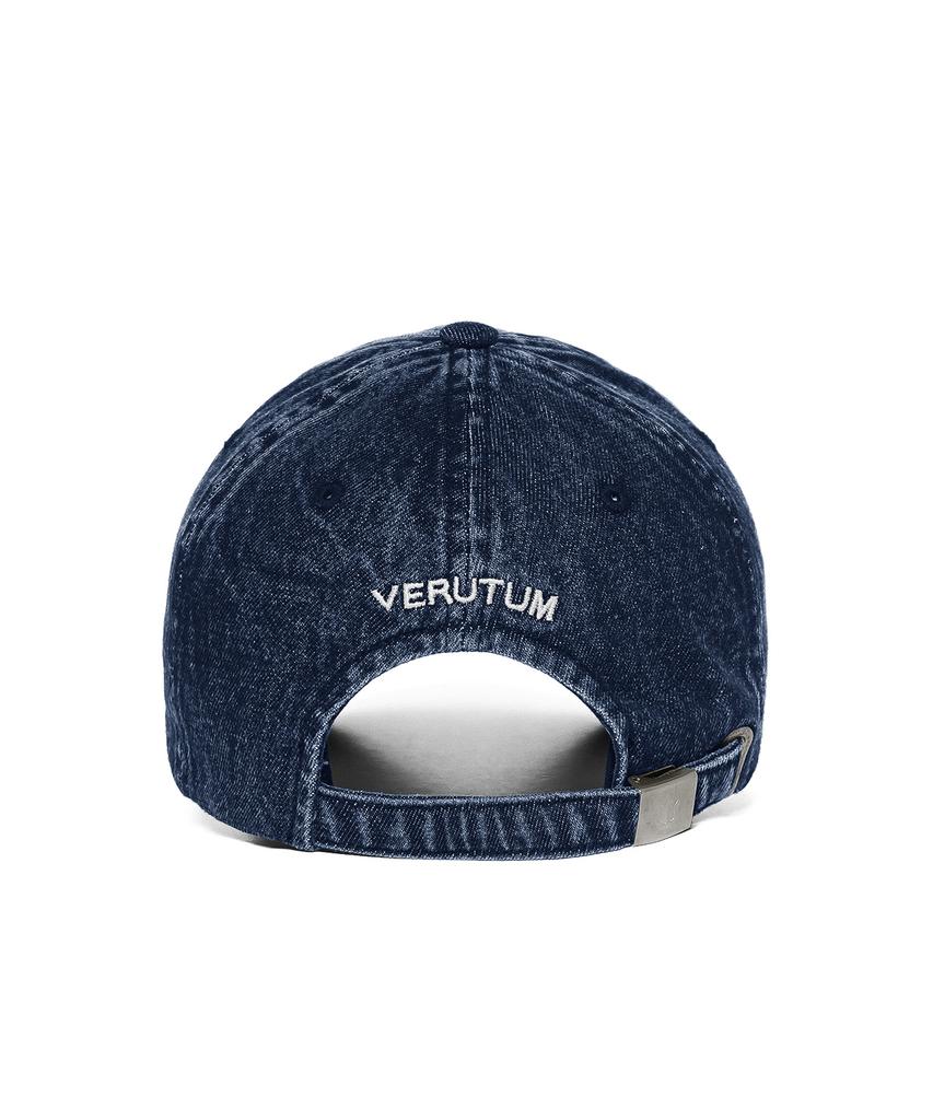 Кепка-бейсболка VERUTUM J Initial из денима, средний деним