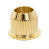 Musiclily Ultra Brass 9.2mm Vintage Style Guitar Tuning Peg Bushings for Epiphone Electric Guitar Tuning Pegs, Gold (Set of 6)