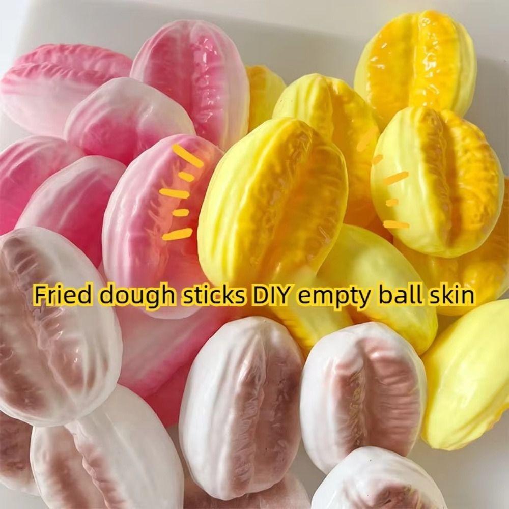 Fried Dough Sticks DIY Pressure Ball Kit Slow Rebound Handmade Ball Skin Craft Making Accessory