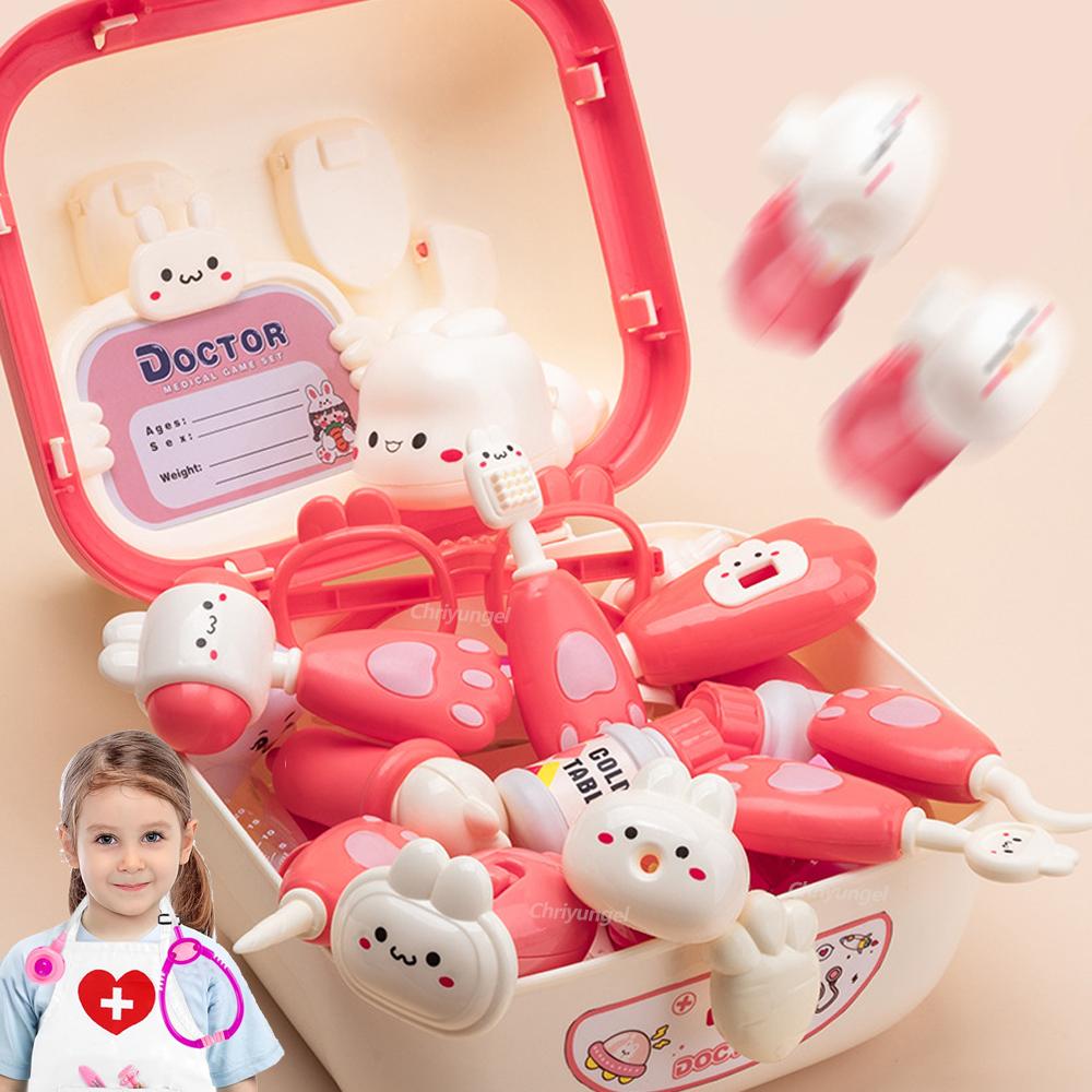 Игровой набор Доктор для детей 43/40/31 шт. Больница Медсестра Доктор Ролевая игра Медицинские игрушки Набор стоматолога Развивающая игрушка Подарок для мальчика девочки
