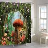Занавеска для ванной «Зачарованный лес» - Высококачественный водонепроницаемый и устойчивый к плесени декор для ванной комнаты для волшебной домашней атмосферы