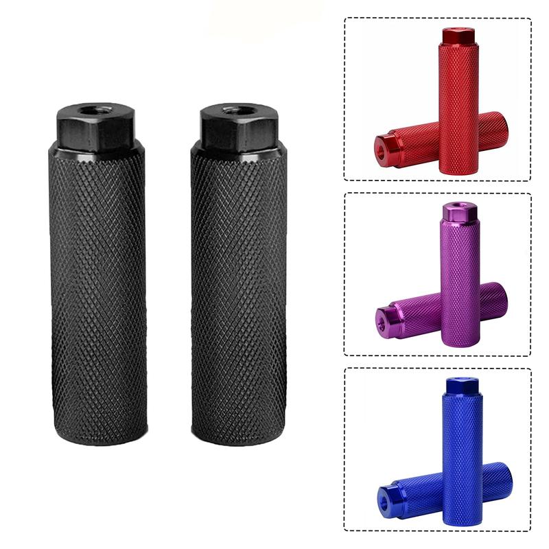 Bicycle Pegs Anti Skid Lead Foot For BMX Bike Fit 3/8'' Axle Footrest-Lever Bike Pegs Aluminum Alloy Bicycle Accessories