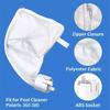 2PCS Reusable Replacement Zipper Filter Bags For Polaris 360 380 Pool Cleaner