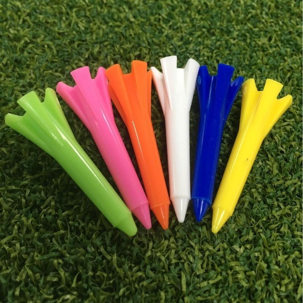 100Pcs Plastic Golf Tee Set Improved Durability Golf Seats Golf Ball Holder  Golf Accessories