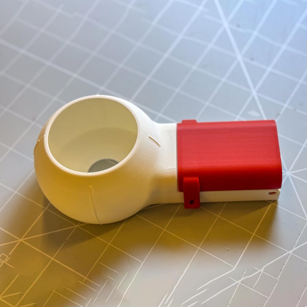 3D Printed Drill Dust Collector & Drill Guide, Water Bottle Type Dust Catcher for Drilling