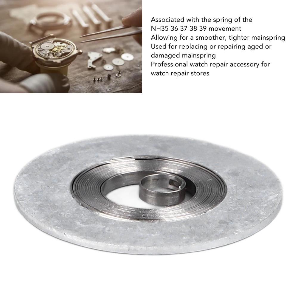 Metal Clockwork Spring Mainspring Replacement Durable Movement Mainspring Mechanical Watches