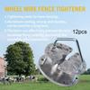 12 Pieces Electric Fence Wire Strainer Tensioner Easy Installation Sturdy Tightener