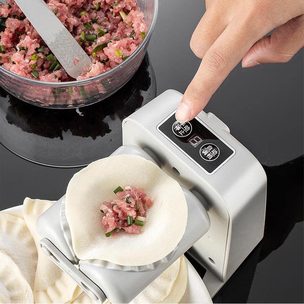 Adjustable & Easy To Operate Electric Dumplings Machine with Spoon and Brush