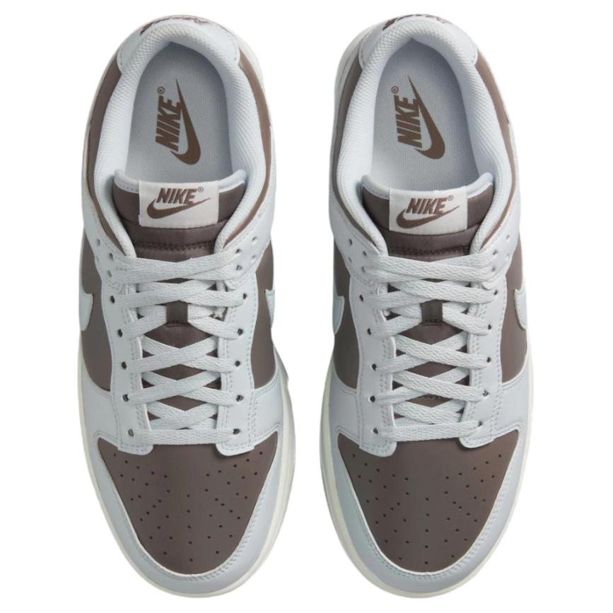 Nike Dunk Anti Slip Wear Resistant Low Top Skateboard Shoes Unisex Brown Gray