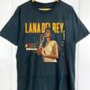 Футболка Lana Del Rey, Базовая черная футболка Lana Del Rey, Классический стиль 90-х, Унисекс футболка