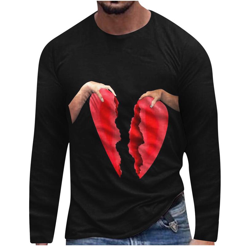 Harajuku 3D Men's Casual Long Sleeve T-shirt Flower 3D Printed Loose Summer Fashion Street Loose Oversized T Shirt Casual Loose