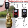 Цифровые подвесные весы 200 кг/440 фунтов портативные крановые весы с ЖК-подсветкой и стальным крючком для фермы