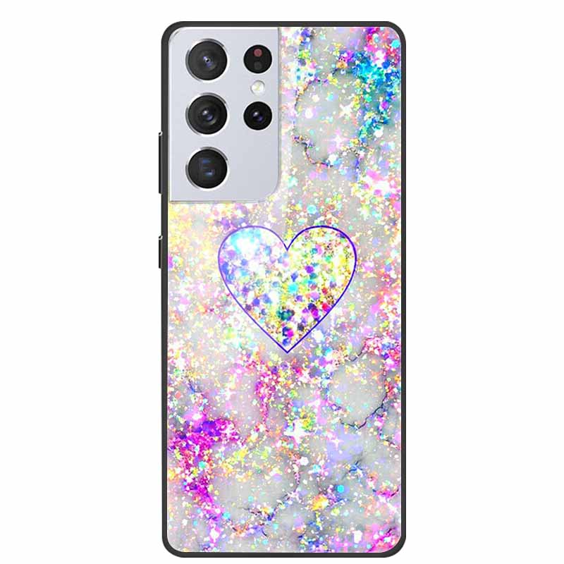 Для Samsung Galaxy S25 Ultra Закаленное Стекло Чехол Задняя Крышка Жесткие Чехлы для Телефона для SamsungS25 ULTRA 5G SM-S938B Защитный Capa