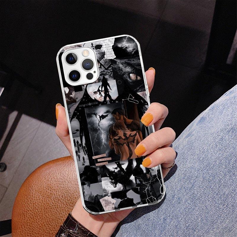 Чехол для телефона F-Fourth W-Wing Dragon Для iPhone 13 12 Mini 11 Pro Max XS XR X SE 7 8 Plus 5S 5 6S 6 Подарок Печатная крышка Fundas
