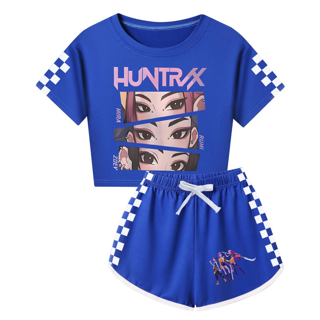 Hildren's Hooded Athletic Tracksuit Unisex Two-Piece Running Clothing Long Sleeve Pullover Hoodie Sweatshirt + Track Pants Set