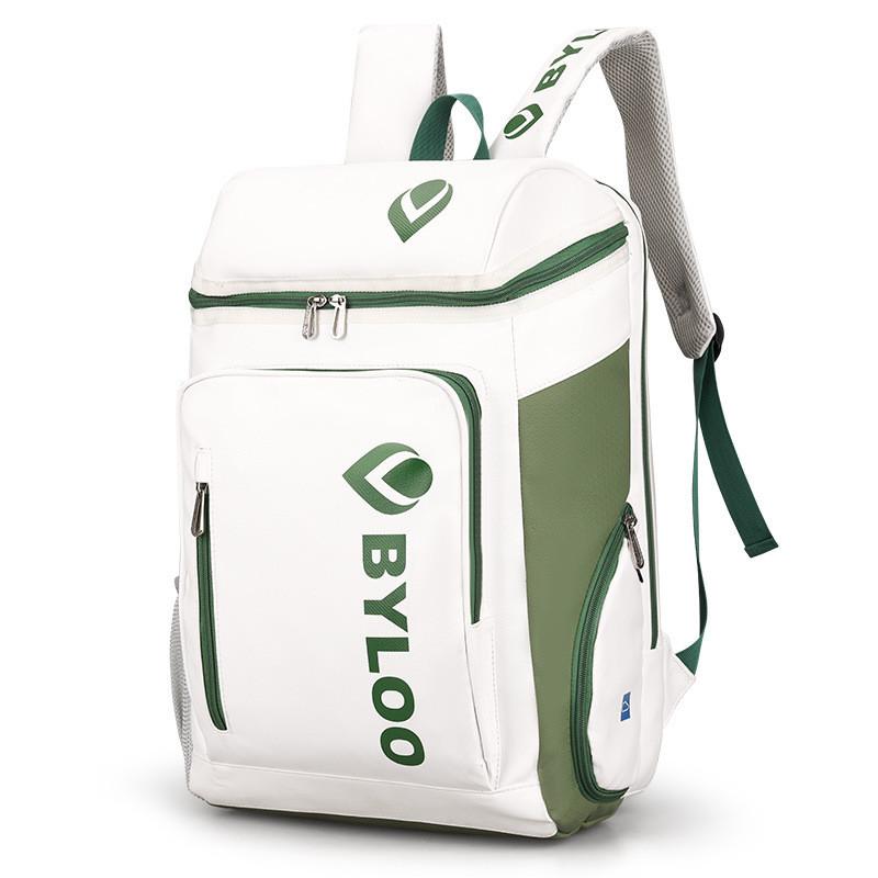 Waterproof Pu Badminton And Tennis Bag With Byloo Letter Print For Men And Women Sports Enthusiasts