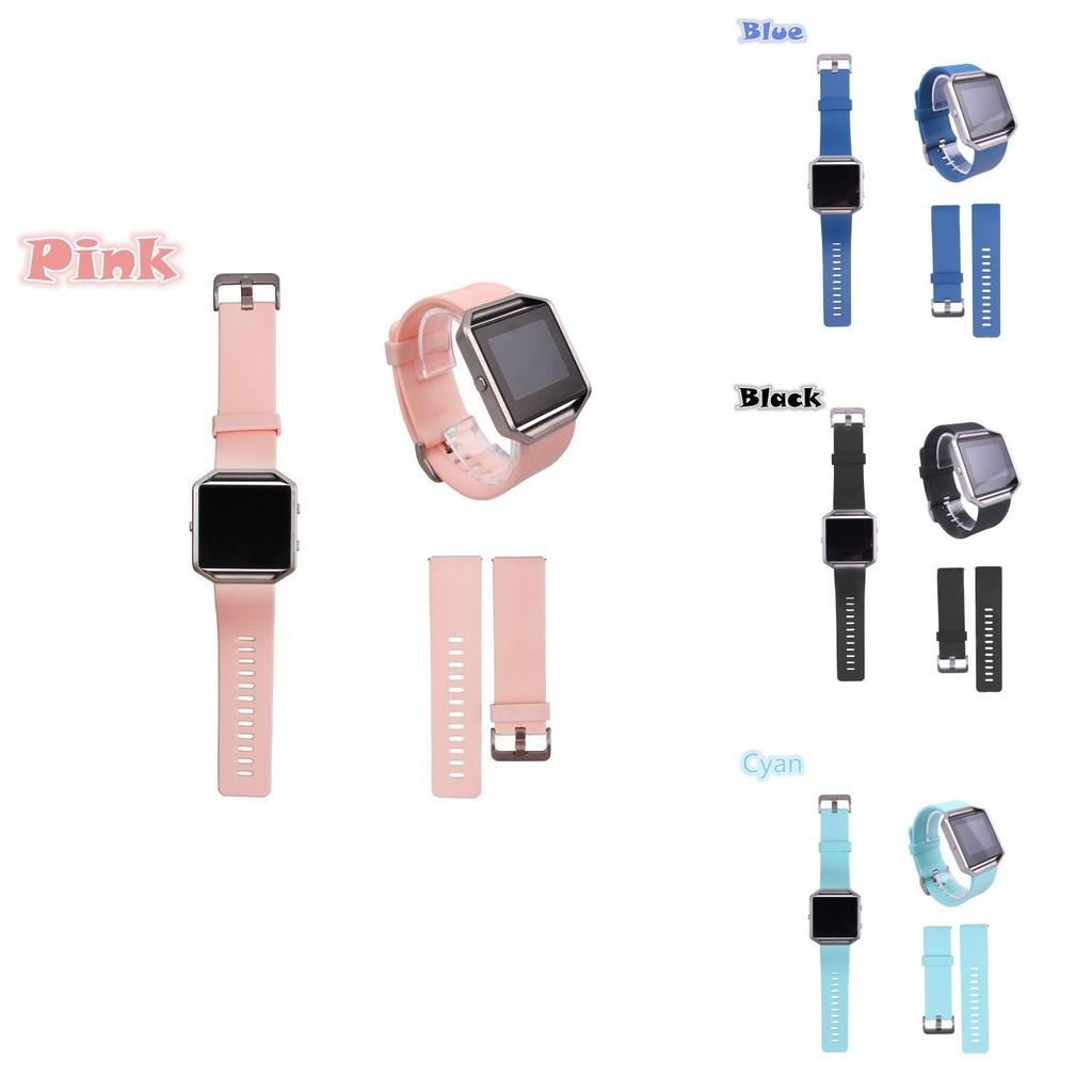 Премиальное качество Новый сменный силиконовый спортивный ремешок-браслет для трекера Fitbit Blaze с вневременным дизайном и регулируемой посадкой