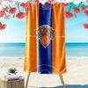 Пляжное полотенце с принтом NY Knicks, Большое мягкое быстросохнущее полотенце для пляжа, кемпинга, плавания