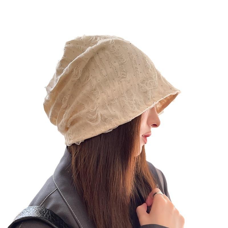 Ретро старая сломанная дырявая стековая шляпа дети показывают свои лица маленькая уличная ленивая ветровая сумка голова холодная шапка повседневная защита ушей изоляция шапка