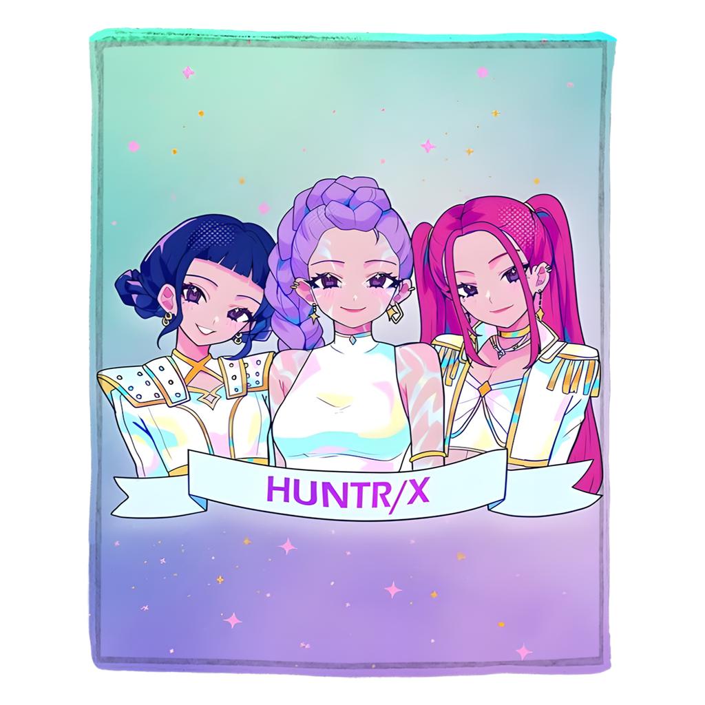 Flannel Digital Printed Blanket Conditioning Blanket Sofa Blanket Girl Gift