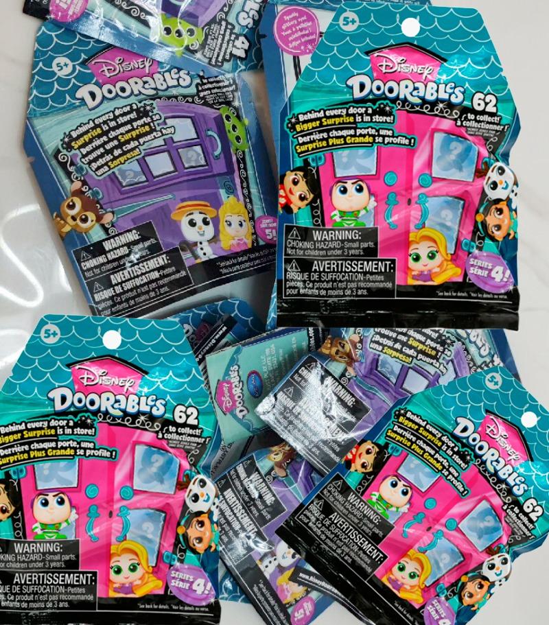 Doorables Glass Eyes Blind Bag Collectibles Rare Dolls Figurines Cartoon Action Figures Children Birthday Gifts Minor Flaws