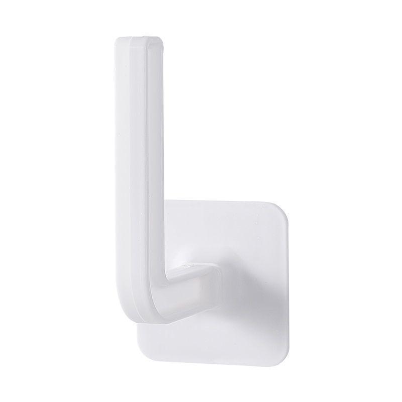 No Trace Sticky Hook Kitchen Roll Paper Organizer Bathroom Storage Rack Hanging Toilet Paper Holder