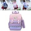 Cute Cartoon Large Capacity Lightweight School Backpack For Girls With Breathable Waterproof Fabric