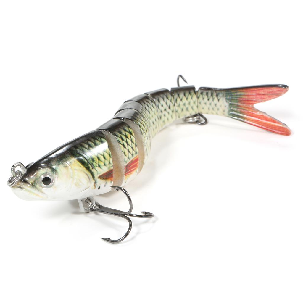 TARUOR 140 мм мульти шарнирная приманка для плавания, реалистичная 8-сегментная рыболовная приманка для плавания гольяна, искусственные приманки