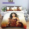 Wonder Woman Hero Bedding Set Duvet Cover Pillowcase No Filler, Soft Home Bedroom Decor, Perfect Gift for Fans.chl