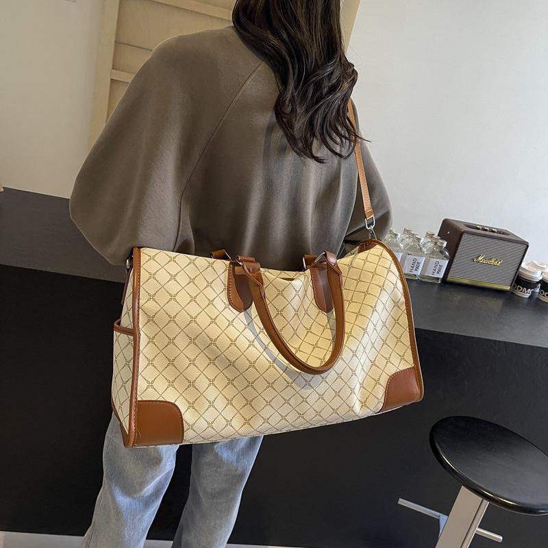 Дорожная сумка для хранения с разделением на сухое и мокрое для женщин, ручная, для коротких поездок, сумка-дафл, большой вместимости, сумка для плавания, спортзала