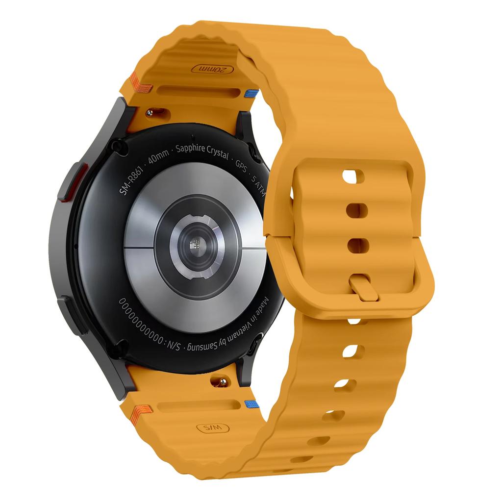 Силиконовый ремешок для Samsung Galaxy Watch 7 FE 6 4 Classic 5 pro 44 мм 40 мм 43 мм 47 мм 45 мм Браслет Galaxy Watch6 7 Ремешок