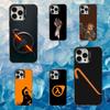 Чехол для телефона H-Half L-Life 2 для iPhone 16,15,14,13,12,11,Mini,Pro,SE,MAX Белый Матовый Ударопрочный Чехол